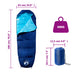 Sac de dormit tip mumie pentru adulți de camping, 3 anotimpuri - WALTI WALTI