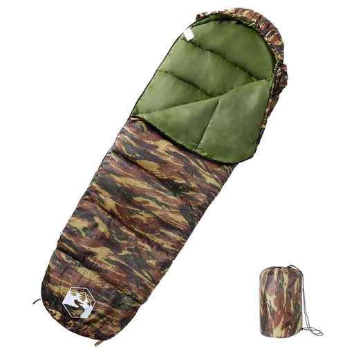 Sac de dormit tip mumie pentru adulți de camping, 3 anotimpuri - WALTI WALTI