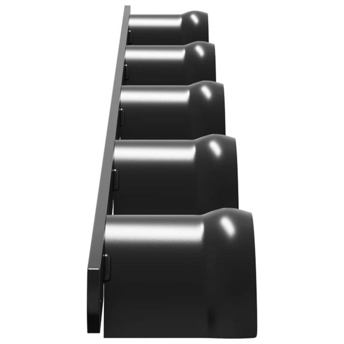Cuier de căpăstru pentru 5 căpestre, negru, fier - WALTI WALTI