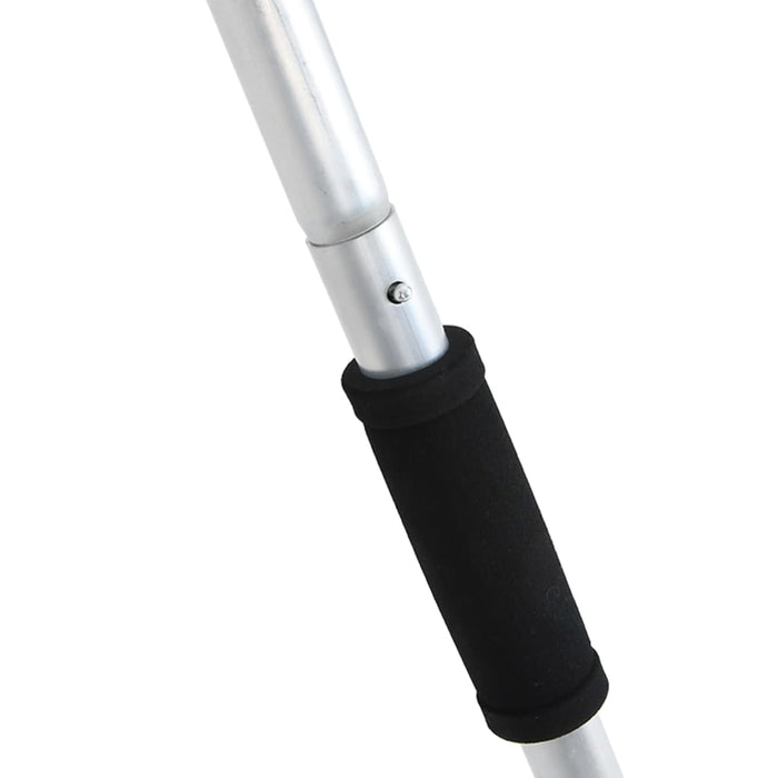 Mâner de furcă telescopic, argintiu, Ø11x114 cm, oțel WALTI