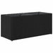 Jardinieră grădină cu 2 ghivece, negru, 72x30x32 cm poliratan - WALTI WALTI