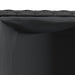 Jardinieră grădină cu 2 ghivece, negru, 72x30x32 cm poliratan - WALTI WALTI