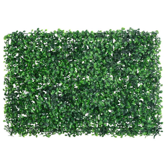 Gard din frunze de arbust artificiale,-24 buc. verde 40x60 cm - WALTI WALTI