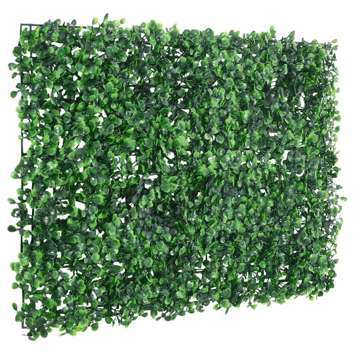 Gard din frunze de arbust artificiale,-24 buc. verde 40x60 cm - WALTI WALTI