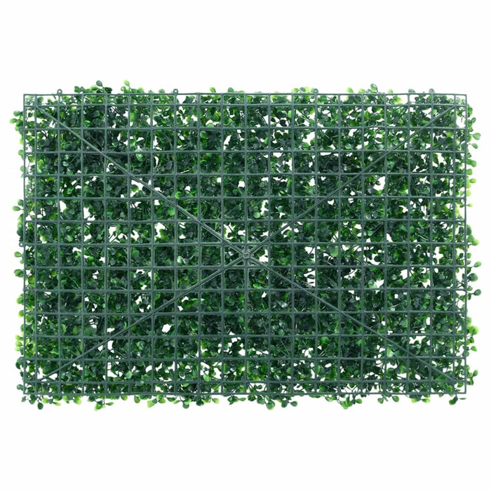 Gard din frunze de arbust artificiale,-24 buc. verde 40x60 cm - WALTI WALTI