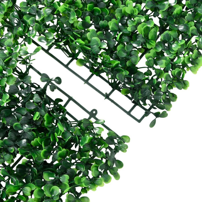 Gard din frunze de arbust artificiale,-24 buc. verde 40x60 cm - WALTI WALTI