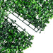Gard din frunze de arbust artificiale,-24 buc. verde 40x60 cm - WALTI WALTI
