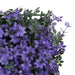  vidaXL Gard din frunze artificiale, 24 buc., violet, 40x60 cm - WALTI WALTI