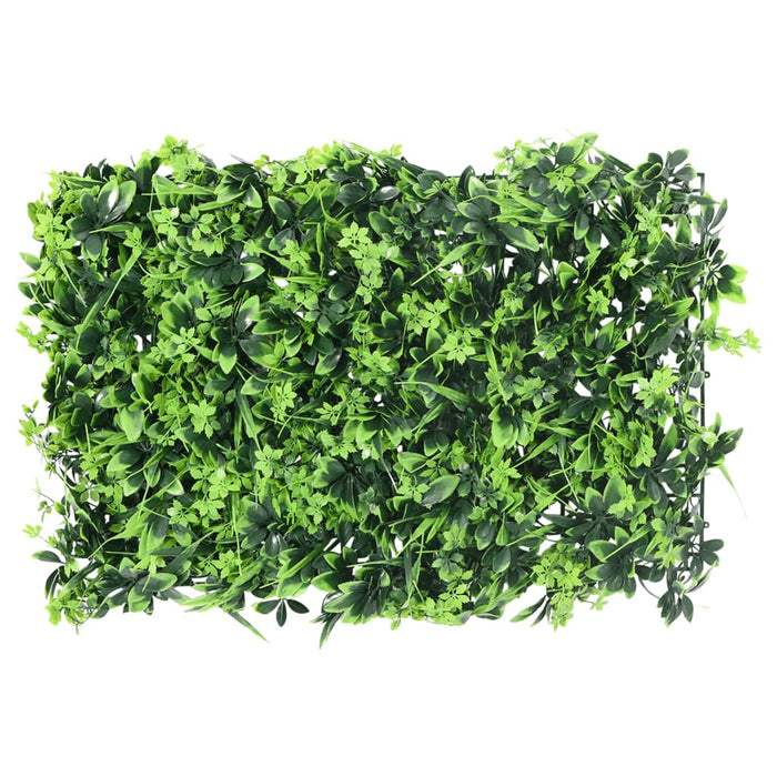  vidaXL Gard din frunze artificiale, 6 buc., verde, 40x60 cm - WALTI WALTI