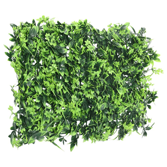  vidaXL Gard din frunze artificiale, 6 buc., verde, 40x60 cm - WALTI WALTI