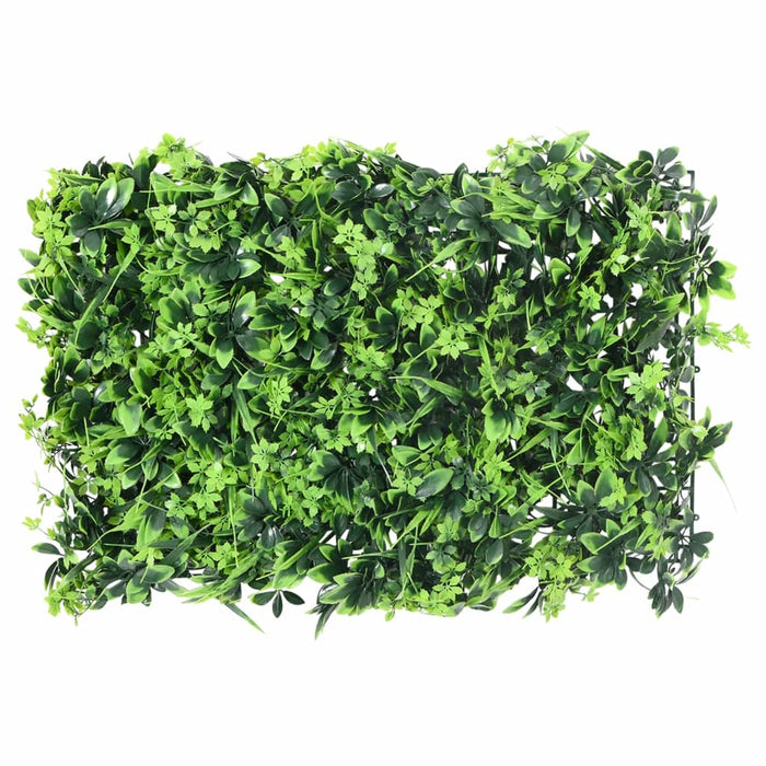  vidaXL Gard din frunze artificiale, 24 buc., verde, 40x60 cm - WALTI WALTI