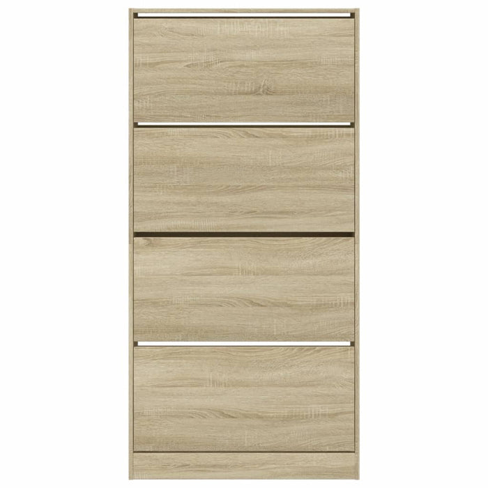Pantofar cu 4 sertare rabatabile, stejar sonoma, 80x21x163,5 cm - WALTI WALTI