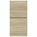 Pantofar cu 4 sertare rabatabile, stejar sonoma, 80x21x163,5 cm - WALTI WALTI