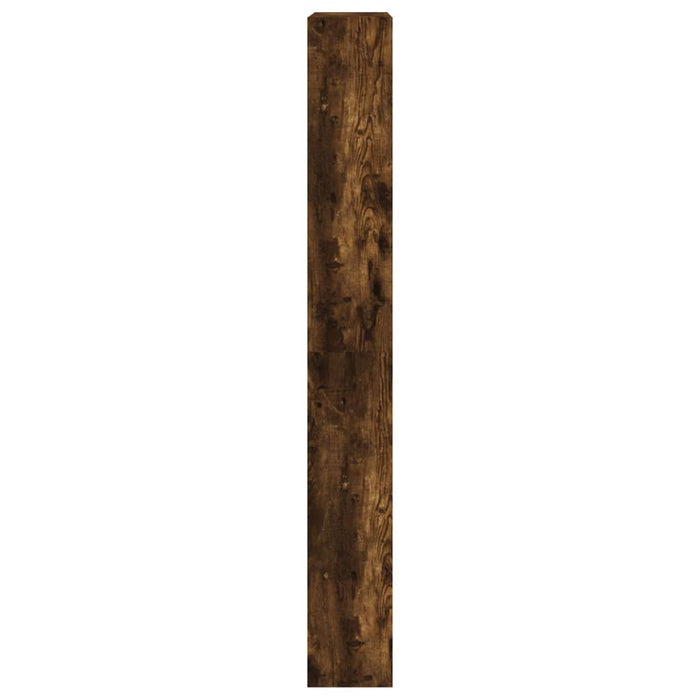 Pantofar cu 4 sertare rabatabile, stejar fumuriu, 80x21x163,5cm - WALTI WALTI
