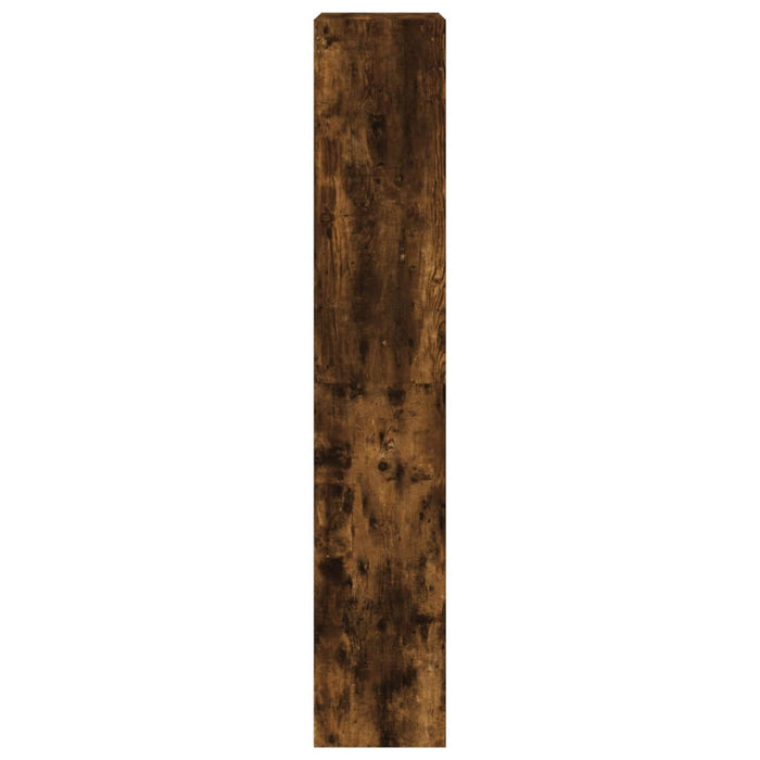 Pantofar cu 4 sertare rabatabile, stejar fumuriu, 60x34x187,5cm - WALTI WALTI