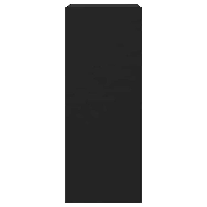 Dulap de pantofi cu 2 sertare rabatabile, negru, 60x42x108 cm - WALTI WALTI