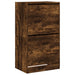 Pantofar cu 2 sertare rabatabile, stejar fumuriu, 60x42x108 cm - WALTI WALTI