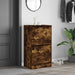 Pantofar cu 2 sertare rabatabile, stejar fumuriu, 60x42x108 cm - WALTI WALTI