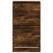 Pantofar cu 2 sertare rabatabile, stejar fumuriu, 60x42x108 cm - WALTI WALTI