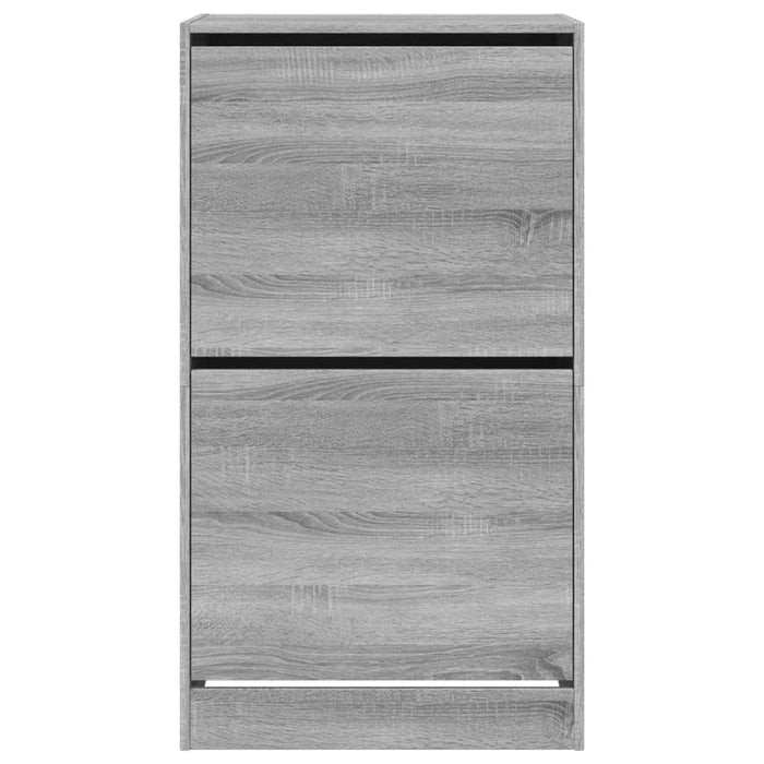 Pantofar cu 2 sertare rabatabile, gri sonoma, 60x42x108 cm - WALTI WALTI