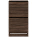 Dulap de pantofi 2 sertare rabatabile, stejar maro, 60x42x108cm - WALTI WALTI