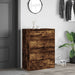 Pantofar cu 2 sertare rabatabile, stejar fumuriu, 80x42x108 cm - WALTI WALTI