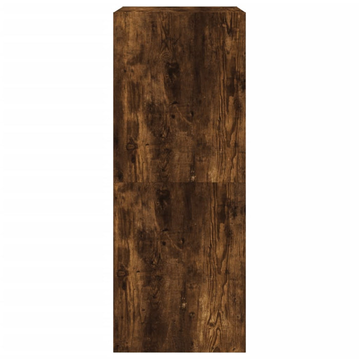 Pantofar cu 2 sertare rabatabile, stejar fumuriu, 80x42x108 cm - WALTI WALTI
