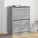 Pantofar cu 2 sertare rabatabile, gri sonoma, 80x42x108 cm - WALTI WALTI