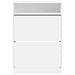 Dulap de pantofi cu 2 sertare rabatabile, alb, 80x34x116 cm - WALTI WALTI