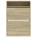 Pantofar cu 2 sertare rabatabile, stejar sonoma, 80x34x116 cm - WALTI WALTI