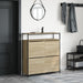 Pantofar cu 4 sertare rabatabile, stejar sonoma, 100x34x112 cm - WALTI WALTI