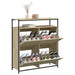 Pantofar cu 4 sertare rabatabile, stejar sonoma, 100x34x112 cm - WALTI WALTI