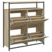 Pantofar cu 4 sertare rabatabile, stejar sonoma, 100x34x112 cm - WALTI WALTI
