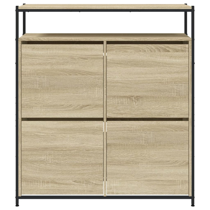 Pantofar cu 4 sertare rabatabile, stejar sonoma, 100x34x112 cm - WALTI WALTI