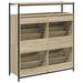 Pantofar cu 4 sertare rabatabile, stejar sonoma, 100x34x112 cm - WALTI WALTI