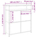 Pantofar cu 4 sertare rabatabile, stejar sonoma, 100x34x112 cm - WALTI WALTI