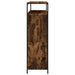 Pantofar cu 4 sertare rabatabile, stejar fumuriu, 100x34x112 cm - WALTI WALTI