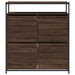 Pantofar cu 4 sertare rabatabile, stejar maro, 100x34x112 cm - WALTI WALTI