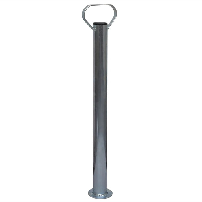 Roată manevră remorcă 60 mm 2 tub susținere/3 cleme despicate WALTI