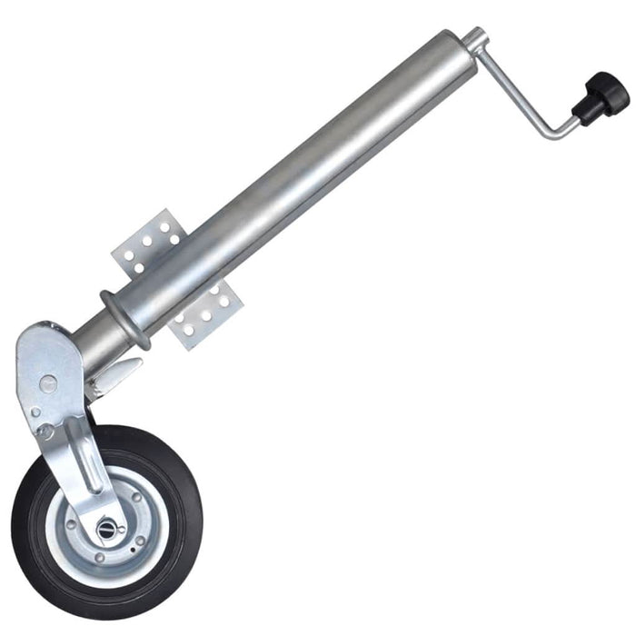Roată manevră remorcă 60 mm 2 tub susținere/2 cleme despicate - WALTI WALTI