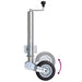 Roată manevră remorcă 60 mm 2 tub susținere/2 cleme despicate - WALTI WALTI