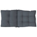 Perne scaun cu spătar mic, 4 buc., antracit, textil oxford - WALTI WALTI
