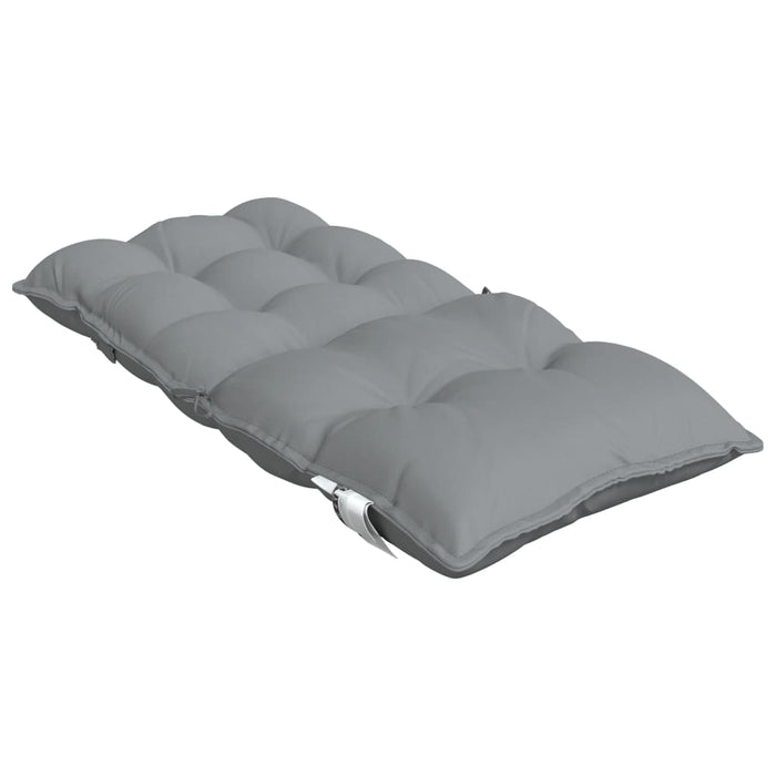 Perne scaun cu spătar mic, 2 buc., gri, textil oxford - WALTI WALTI