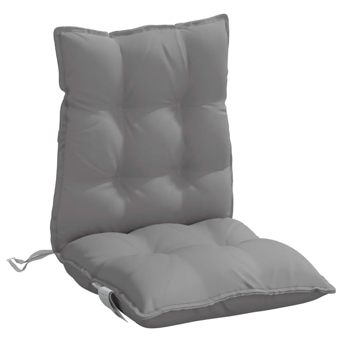 Perne scaun cu spătar mic, 6 buc., gri, textil oxford - WALTI WALTI
