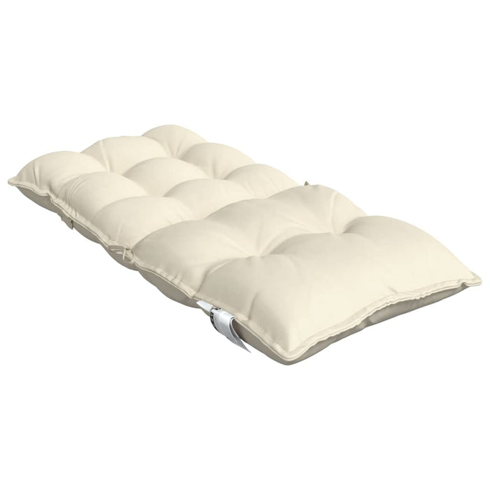Perne scaun cu spătar mic, 6 buc., crem, textil oxford - WALTI WALTI