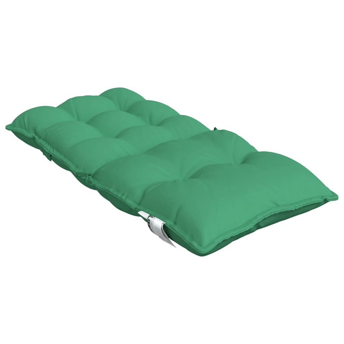 Perne scaun cu spătar mic, 4 buc., verde, textil oxford - WALTI WALTI