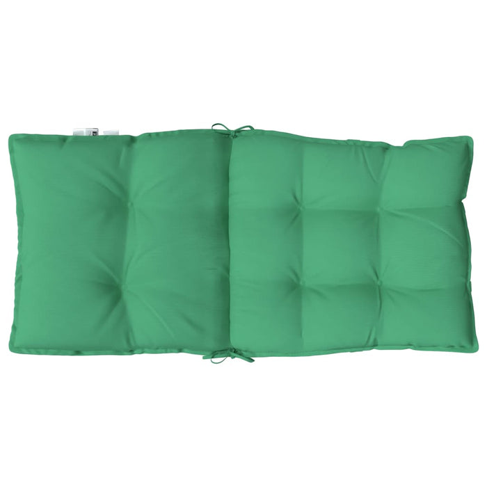 Perne scaun cu spătar mic, 4 buc., verde, textil oxford - WALTI WALTI