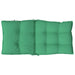 Perne scaun cu spătar mic, 4 buc., verde, textil oxford - WALTI WALTI