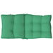 Perne scaun cu spătar mic, 6 buc., verde, textil oxford - WALTI WALTI
