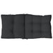 Perne de scaun spătar mic, 4 buc., negru, textil oxford - WALTI WALTI